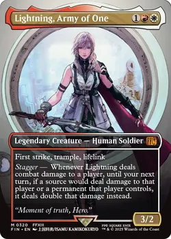 Lightning, Army of One