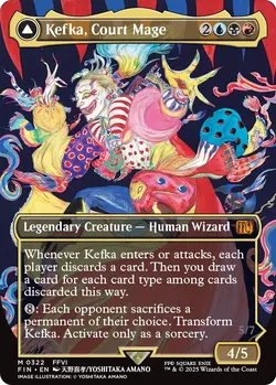 Kefka, Court Mage // Kefka, Ruler of Ruin