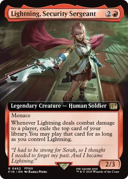 Lightning, Security Sergeant