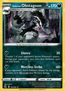 Galarian Obstagoon
