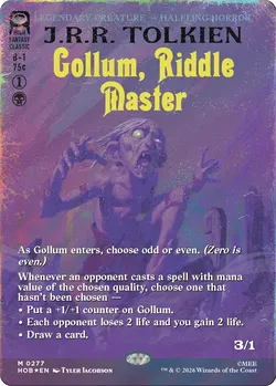 Gollum, Riddle Master