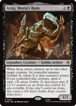 Azog, Moria's Ruin