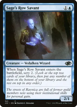 Sage's Row Savant
