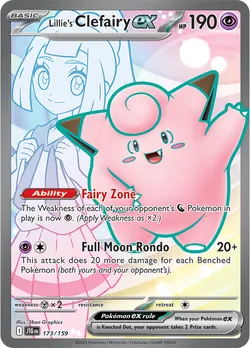 Lillie's Clefairy ex