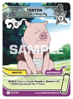 TonTon - Tsunade's Ninja Pig