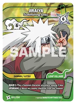 Jiraiya - Summoning Jutsu