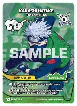 Kakashi Hatake - The Copy Ninja