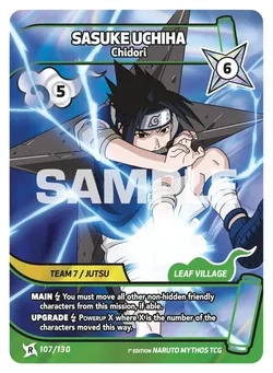 Sasuke Uchiha - Chidori