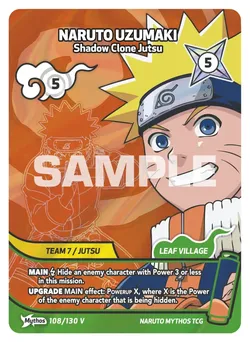 Naruto Uzumaki - Shadow Clone Jutsu