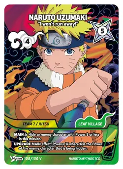 Naruto Uzumaki - I won’t run away!