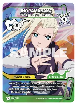 Ino Yamanaka - Mind Destruction Jutsu