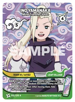 Ino Yamanaka - Mind Transfer Jutsu