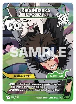 Kiba Inuzuka - Fang Over Fang
