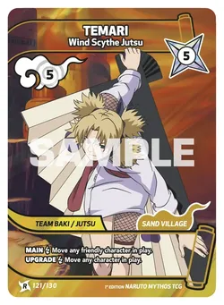 Temari - Wind Scythe Jutsu