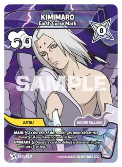 Kimimaro - Earth Curse Mark