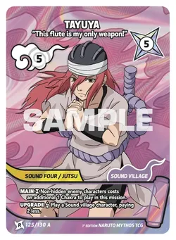 Tayuya - “This flute is my only weapon!”