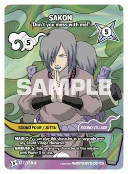 Sakon - Don’t you mess with me!