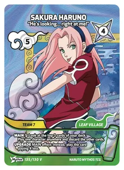 Sakura Haruno - “He’s looking... right at me!”