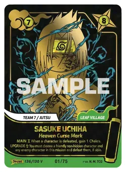 Sasuke Uchiha - Heaven Curse Mark