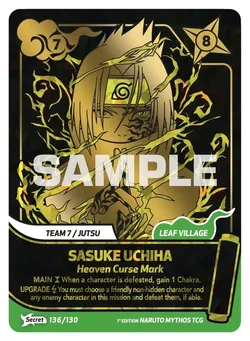 Sasuke Uchiha - Heaven Curse Mark