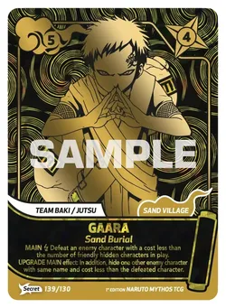 Gaara - Sand Burial
