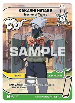 Kakashi Hatake - Teacher of Team 7
