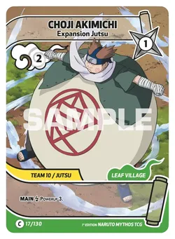 Choji Akimichi - Expansion Jutsu