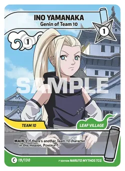 Ino Yamanaka - Genin of Team 10
