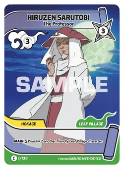 Hiruzen Sarutobi - The Professor