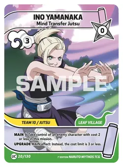 Ino Yamanaka - Mind Transfer Jutsu