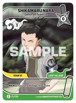 Shikamaru Nara - Genin of Team 10