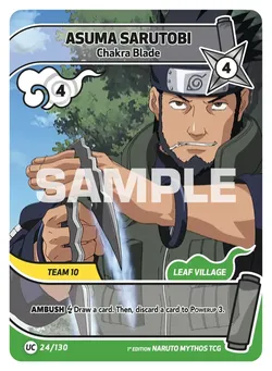 Asuma Sarutobi - Chakra Blade