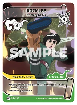 Rock Lee - Primary Lotus