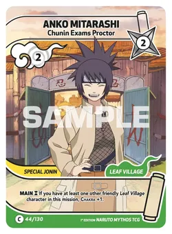Anko Mitarashi - Genin Exams Proctor