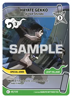Hayate Gekko - Skilled Shinobi