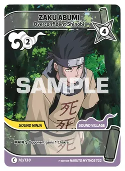Zaku Abumi - Overconfident Shinobi
