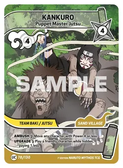 Kankuro - Puppet Master Jutsu