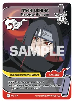 Itachi Uchiha - Mangekyo Sharingan