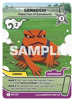 Gamakichi - Eldest Son of Gamabunta