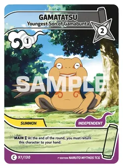 Gamatatsu - Youngest Son of Gamabunta