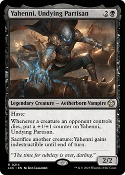Yahenni, Undying Partisan