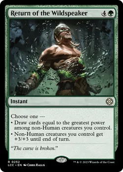 Return of the Wildspeaker