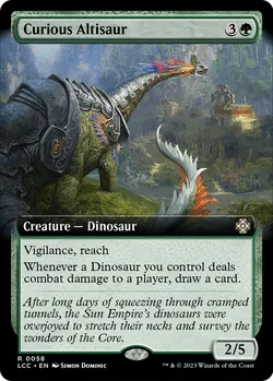 Curious Altisaur