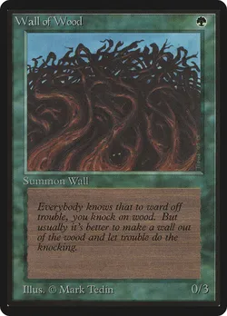 Wall of Wood