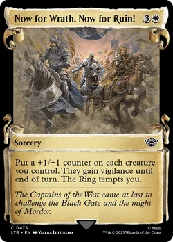 Now for Wrath, Now for Ruin!