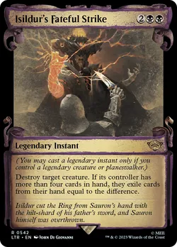 Isildur's Fateful Strike