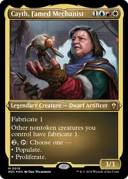 Cayth, Famed Mechanist