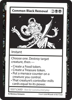 Common Black Removal