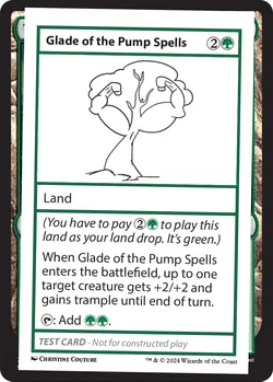 Glade of the Pump Spells