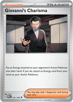 Giovanni’s Charisma